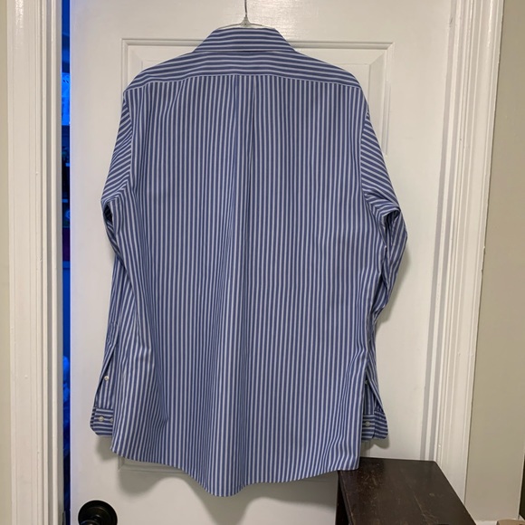 Brooks Brother’s Slim Fit Stripe Dress Shirt - Picture 2 of 6